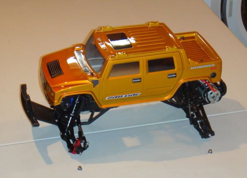 traxxas slash hummer body